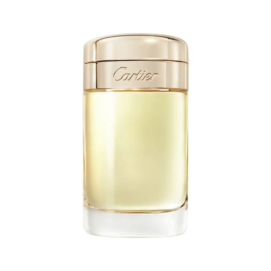 Cartier Baiser Vole Parfum 3.3 oz clear glass bottle with pale gold juice and gold cap