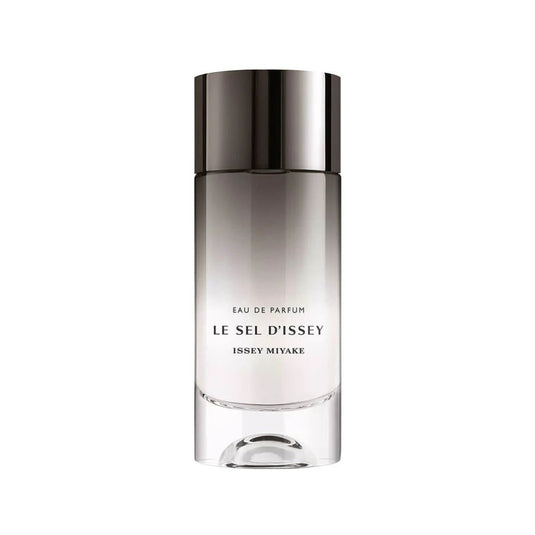 Issey Miyake Le Sel d’Issey Eau de Parfum 3.4 oz refillable grey gradient glass bottle with metal cap